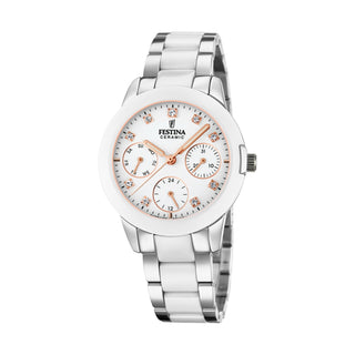 Front view of Festina F20497_1 Watch on white background