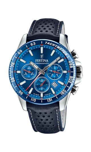 Front view of Festina F20561_3 Watch on white background