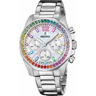 Front view of Festina F20606-2 Womens Watch on white background