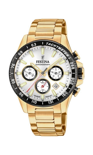 Front view of Festina F20634_1 Watch on white background