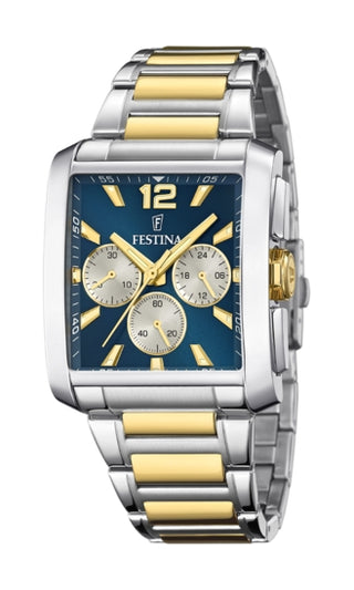 Front view of Festina F20637_6 Watch on white background