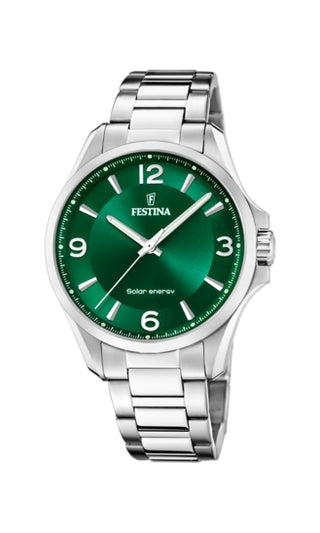 Front view of Festina F20656_3 Watch on white background