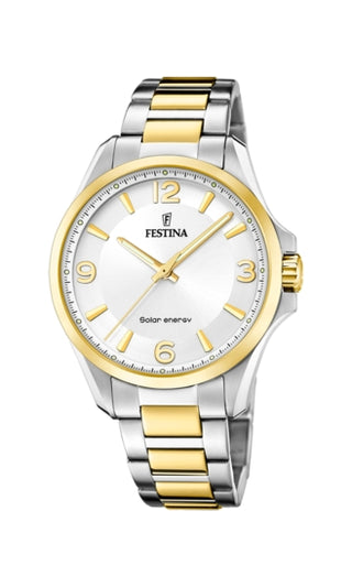 Front view of Festina F20657_1 Watch on white background