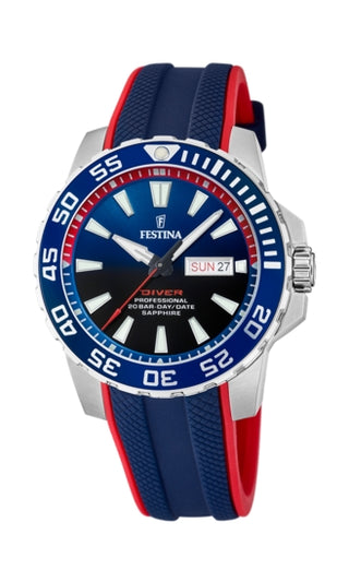 Front view of Festina F20662_1 Watch on white background