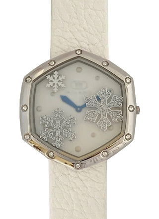 Front view of Wintex Milano Fiocco Di Neve FIOCCO DI NEVE_B BIANCO Womens Watch on white background