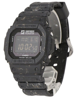 Front view of Casio G-5600SRF-1 Mens Watch on white background