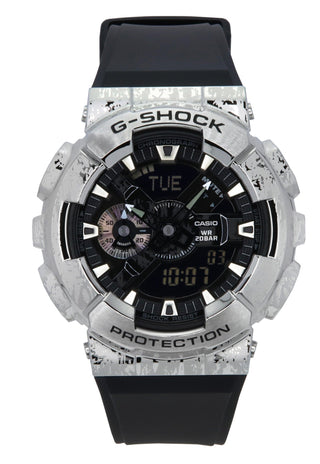 Front view of Casio GM-110GC-1A Mens Watch on white background