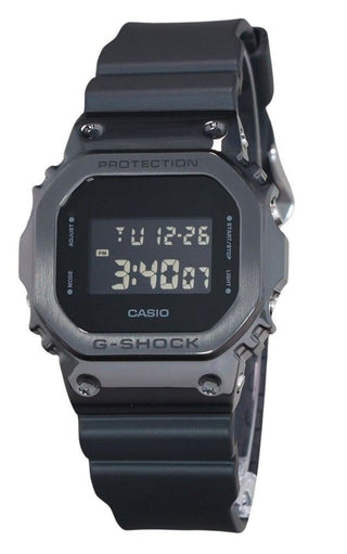 Front view of Casio GM-5600UB-1 Mens Watch on white background