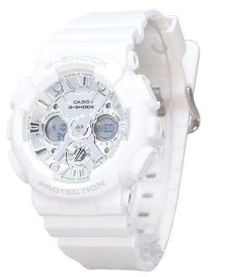 Front view of Casio GMA-S120VA-7A Womens Watch on white background