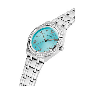 Angle shot of Guess GW0033L7 Watch on white background