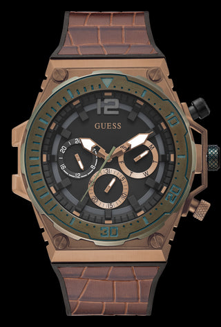 Angle shot of Guess GW0326G2 Watch on white background