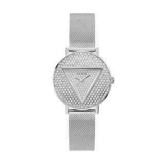 Front view of Guess GW0477L1 Watch on white background