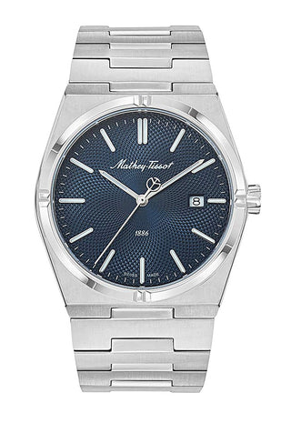 Front view of Mathey-Tissot H118ABU.-.MT Mens Watch on white background