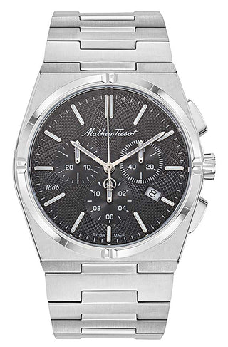 Front view of Mathey-Tissot H118CHAN.-.MT Mens Watch on white background