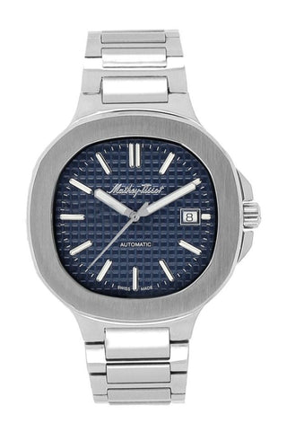 Front view of Mathey-Tissot H152ATABU.-.MT Mens Watch on white background