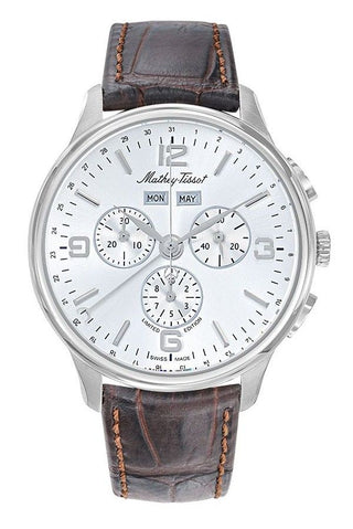 Front view of Mathey-Tissot H1886CHSA.-.MT Mens Watch on white background