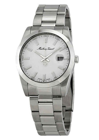 Front view of Mathey-Tissot H450AI.-.MT Mens Watch on white background