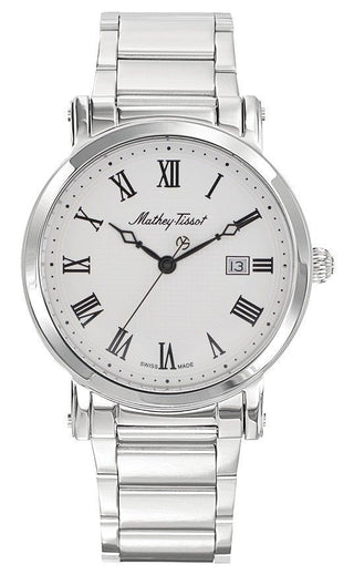 Front view of Mathey-Tissot 611251MABR.-.MT Mens Watch on white background