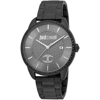 Front view of Just Cavalli Animalier JC1G176M0065 Mens Watch on white background