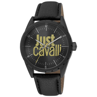 Front view of Just Cavalli JC1G207L0035 Mens Watch on white background