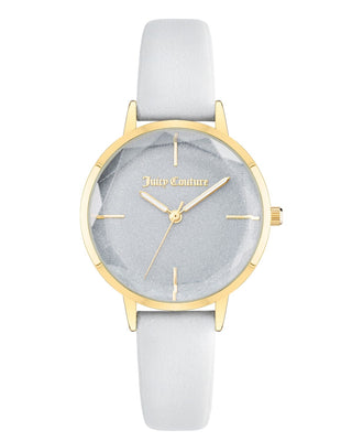 Front view of Juicy Couture JC_1326GPWT Womens Watch on white background