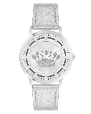 Front view of Juicy Couture JC_1345SVSI Womens Watch on white background