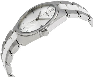 Angle shot of Calvin Klein Contrast K9E211K6 Mens Watch on white background