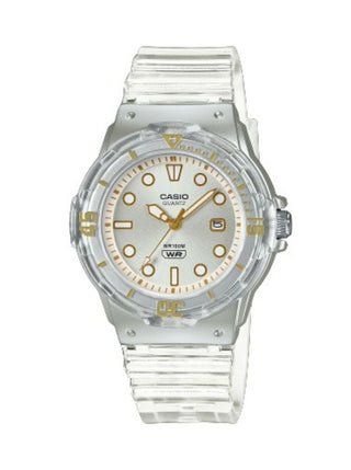 Front view of Casio LRW-200HS-7EV Womens Watch on white background