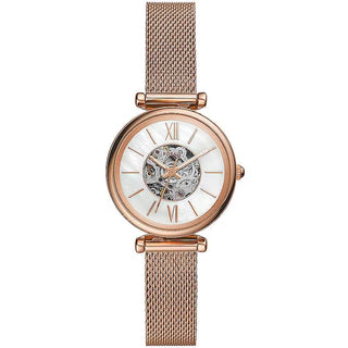 Front view of Fossil Carlie Mimi ME3188 Watch on white background