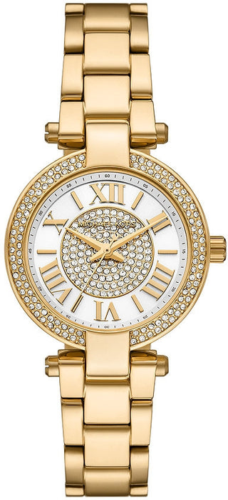 Front view of Michael Kors MK4704 Womens Watch on white background