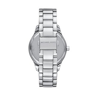 Angle shot of Michael Kors Layton MK7298 Womens Watch on white background