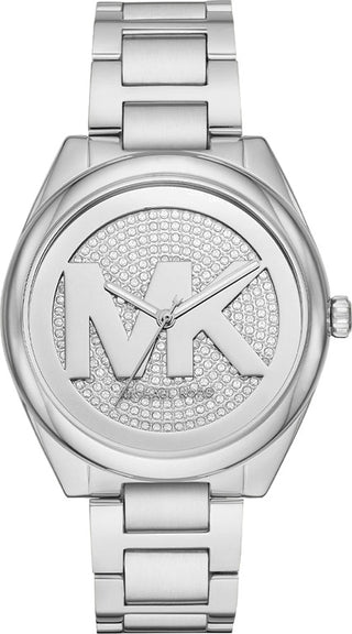 Front view of Michael Kors Janelle MK7311 Womens Watch on white background