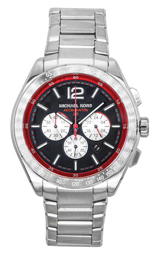 Front view of Michael Kors MK9176 Mens Watch on white background