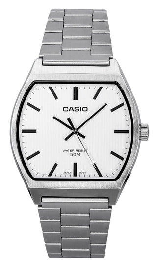 Front view of Casio MTP-B140D-7A Mens Watch on white background