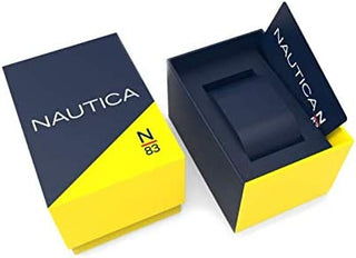 Angle shot of Nautica Chronograph NAPFWS005 Mens Watch on white background