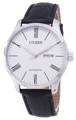 Front view of Citizen NH8350-08A Mens Watch on white background