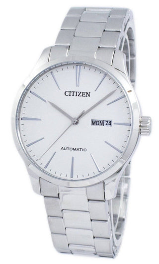 Front view of Citizen NH8350-83A Mens Watch on white background