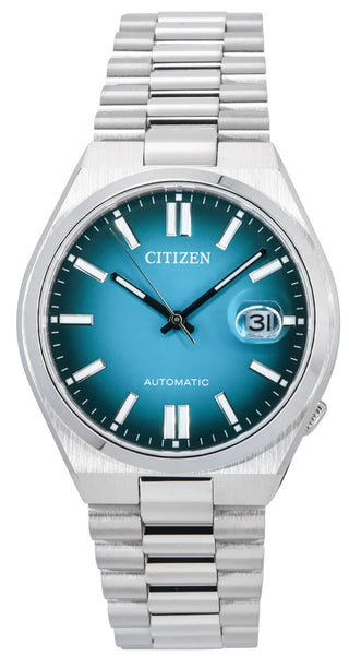 Front view of Citizen NJ0151-88X Mens Watch on white background