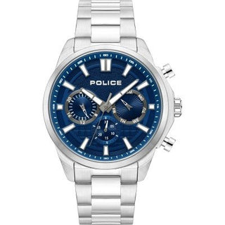 Front view of Police PEWJK0021004 Watch on white background