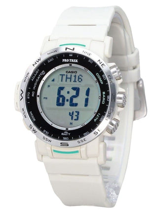 Front view of Casio PRW-35-7 Mens Watch on white background