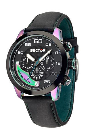 Front view of Sector R3251575009 Watch on white background