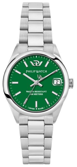 Front view of Philip Watch R8253597647- Mens Watch on white background