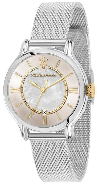 Front view of Maserati R8853118514- Womens Watch on white background