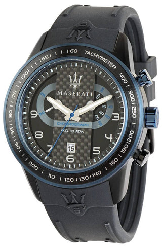 Front view of Maserati R8871610002- Mens Watch on white background