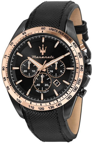 Front view of Maserati R8871612036 Mens Watch on white background