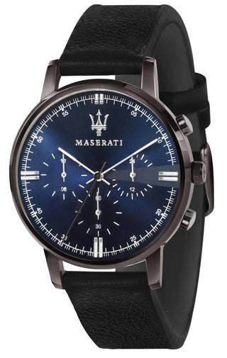 Front view of Maserati R8871630002- Mens Watch on white background