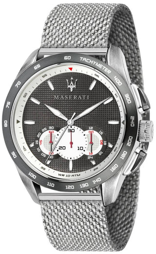 Front view of Maserati R8873612008- Mens Watch on white background