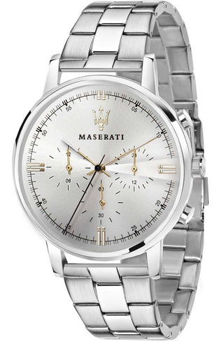 Front view of Maserati R8873630002- Mens Watch on white background