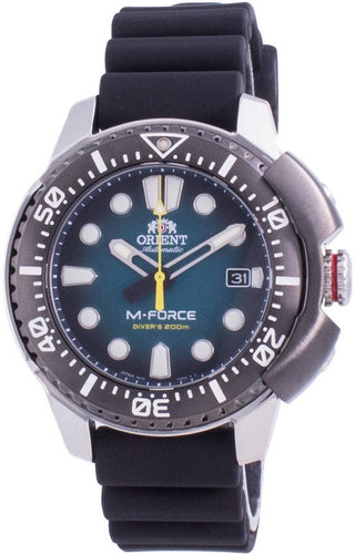 Front view of Orient M-Force RA-AC0L04L00B Mens Watch on white background