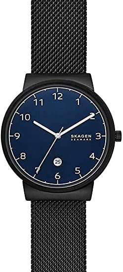 Front view of Skagen Ancher SKW6566 Mens Watch on white background